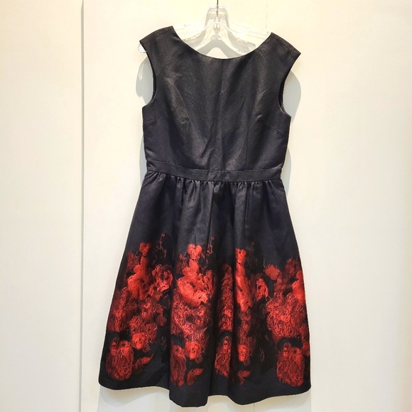 Cynthia Steffe Black and Red  Dress - Picture 3 of 11